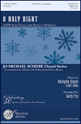 cover O Holy Night SATB choral sheet music cover